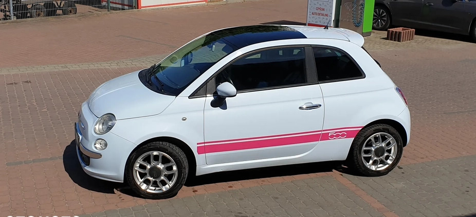 Fiat 500 cena 22500 przebieg: 172970, rok produkcji 2009 z Kielce małe 79